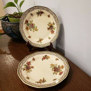 1923 Vintage Royal Doulton Salad Bread Dessert Plates 7.5" RN597783 D4242 Lot 2